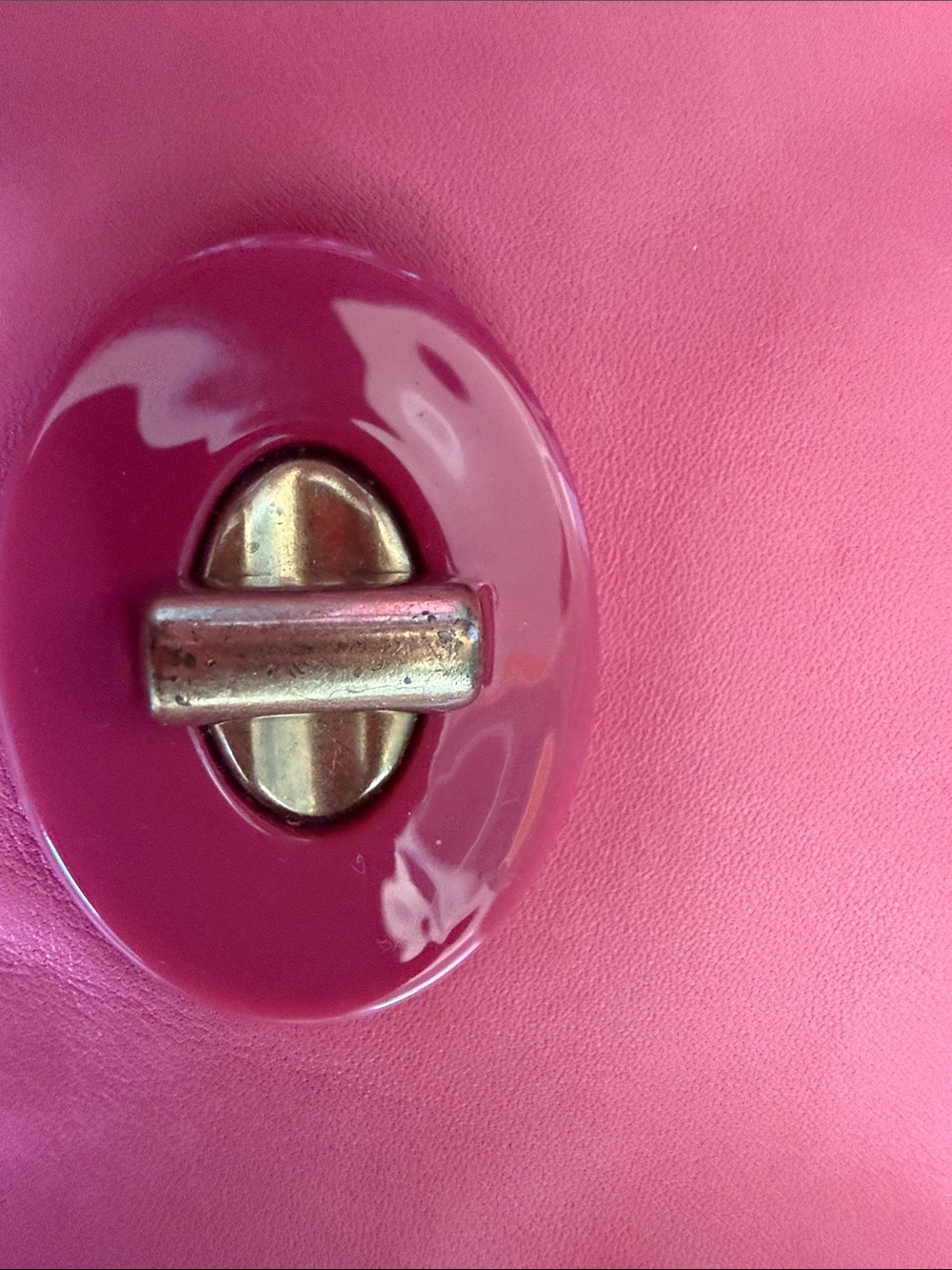 Coach Coral Pink Leather Wristlet Clutch - Picture 3 of 13